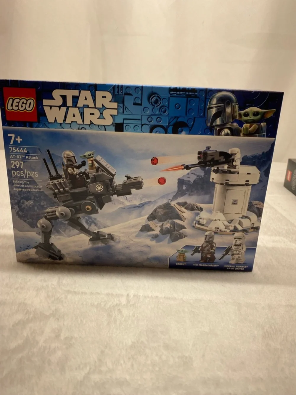 NEW LEGO 75444 Star Wars AT-RT Attack - with The Mandalorian & Grogu Minifigures